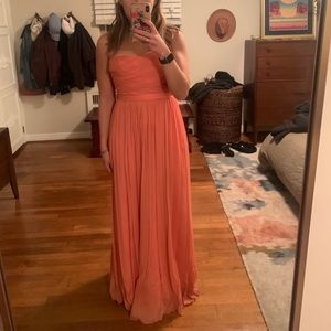 J Crew Strapless Bridesmaid Dress